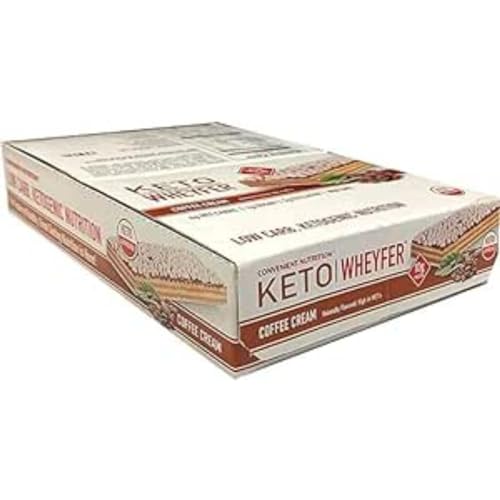 Convenient Nutrition Keto WheyFer. Coffee Cream (10 Bars)